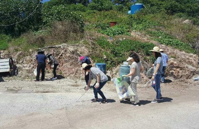 고군산군도 손님맞이 대청결활동 실시 