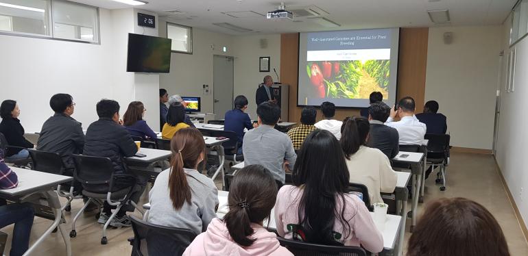 군산대 농생명융합기술센터, 국외 농생명 유전체 전문가 초청 세미나 개최