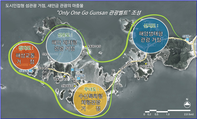 (박스기사) 시, ‘온리원 고군산 관광벨트 조성사업’ 선정