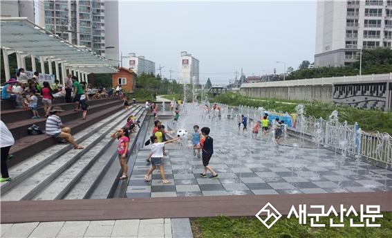 미제천 수경시설 운영개시