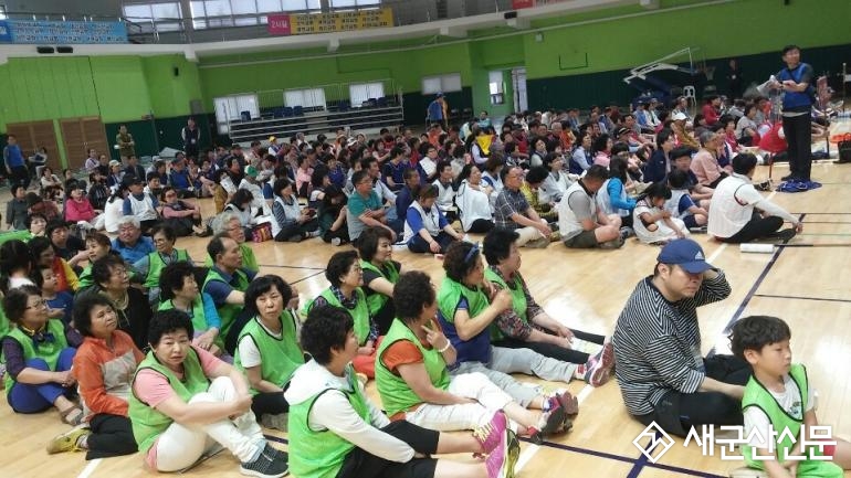 한국기독교장로회 남·여신도회 군산연합회 주관 체육대회