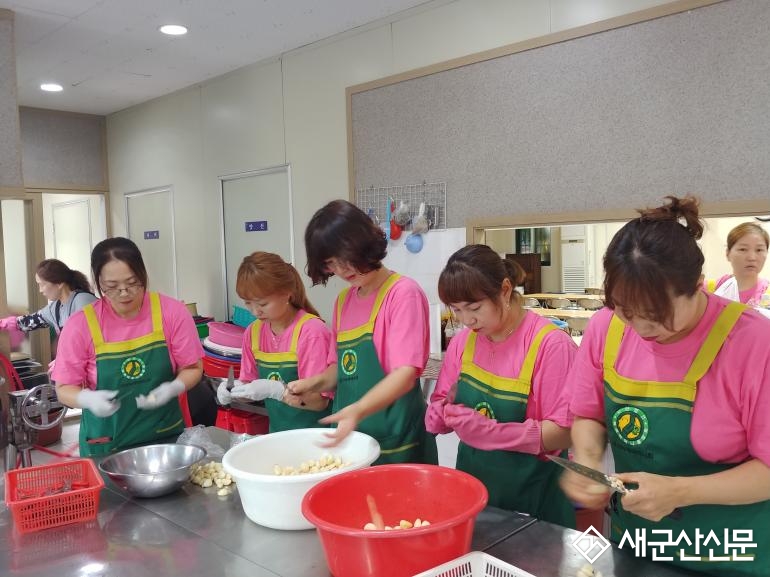 군산녹색어머니연합회, 중복맞이 나눔 