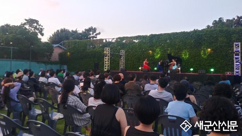 ‘정담 여름여행 작은 음악회’ 성황