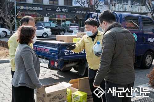 군산시, 신종 코로나 차단 마스크 5만매 확보