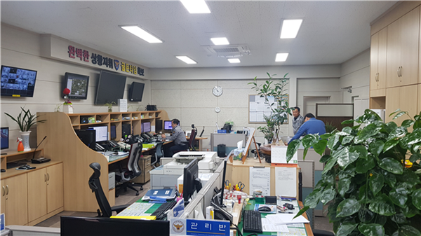 군산署 112종합상황실 업무환경 개선