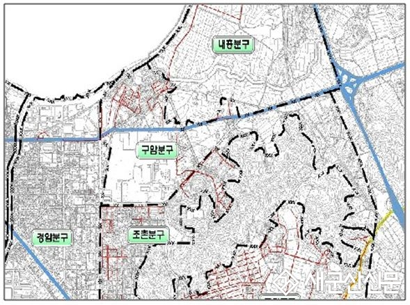 구암·조촌 분구 하수관거 정비사업