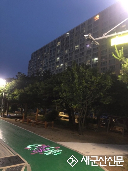 나운3동, 야간 고보조명 설치