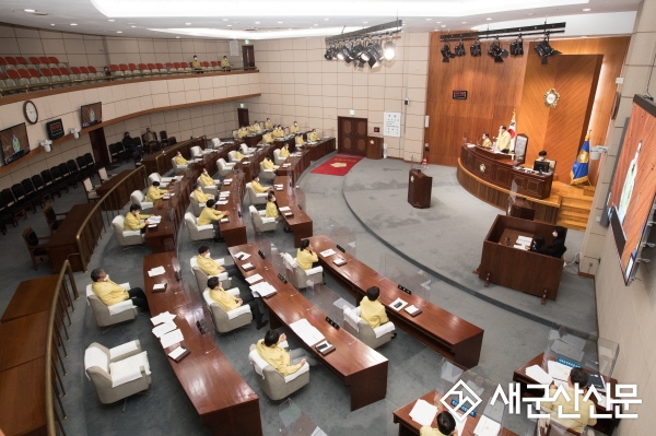 군산시의회, 2020년도 의사일정 마무리