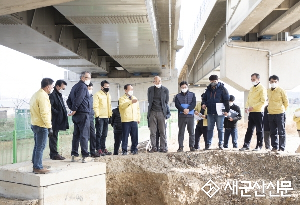 시의회 군장산단인입철도 특별위원회, 현장 방문