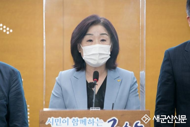 심상정 의원 군산 방문
