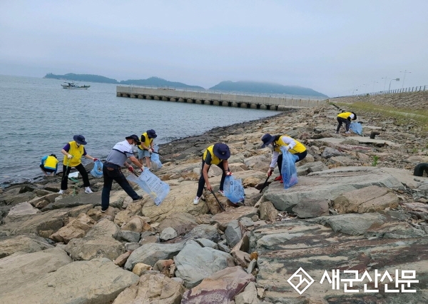 (시민기자 뉴스) (사)해양구조협회 전북북부지구, 해양 환경정화