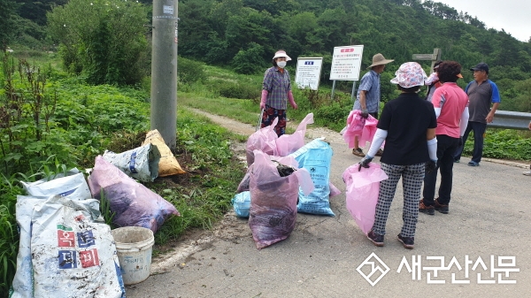 옥산면, 재활용품 분리배출 방법 홍보