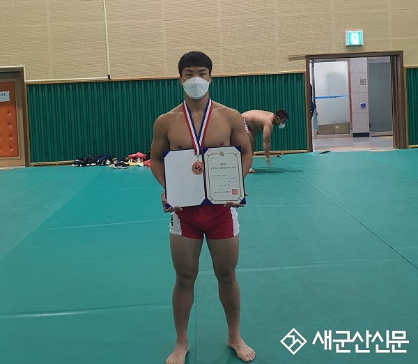 호원대 최준혁, 전국 시·도대항장사씨름대회 동메달