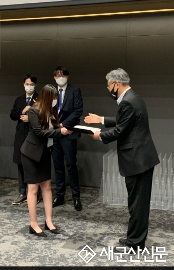 군산대 김미현, 한국전산유체공학회 추계학술대회 우수발표논문상