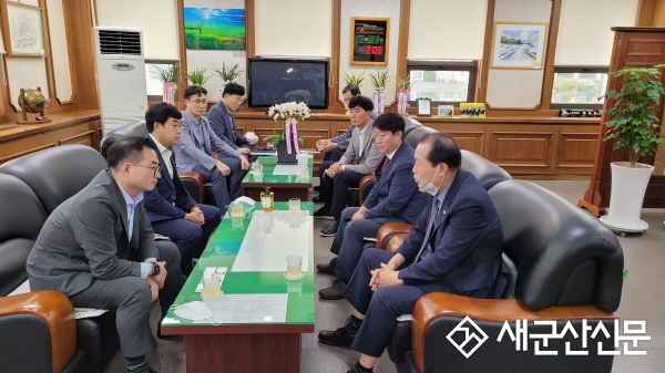 제9대 시의회 의장단, 기관방문 소통 행보