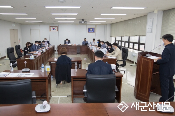 시의회 행정복지위원회 간담회 개최