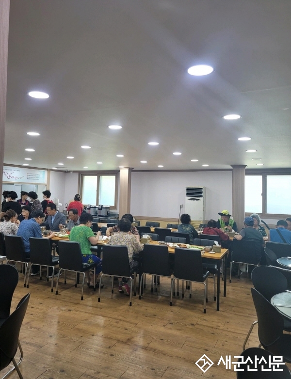 경암동, 초복맞이 삼계탕 후원