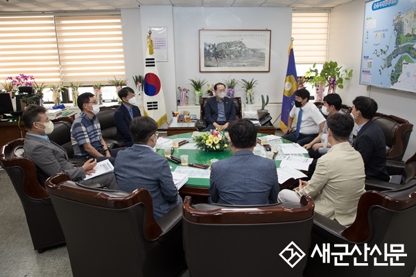 군산시의회, 2차 추경예산 심의 앞두고 집행부와 간담회
