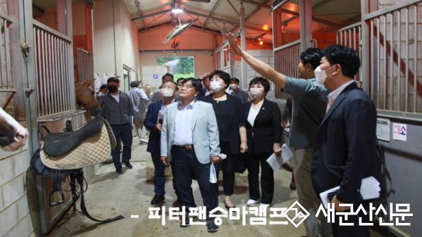 시의회 경건위, 지역현안 해결 현장 방문