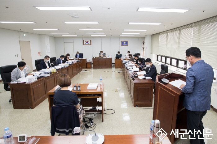 군산시의회,  2022년 제2회 추가경정 예산안 예결위 심의 돌입