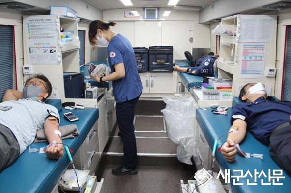군산교도소, 사랑의 헌혈 행사