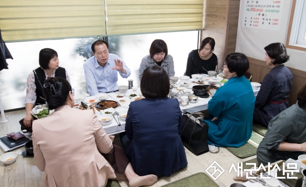 김영일 의장, 어린이집 연합회 임원진 간담회