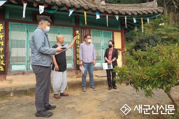 이연화 시의원, 현장 추진상황 점검