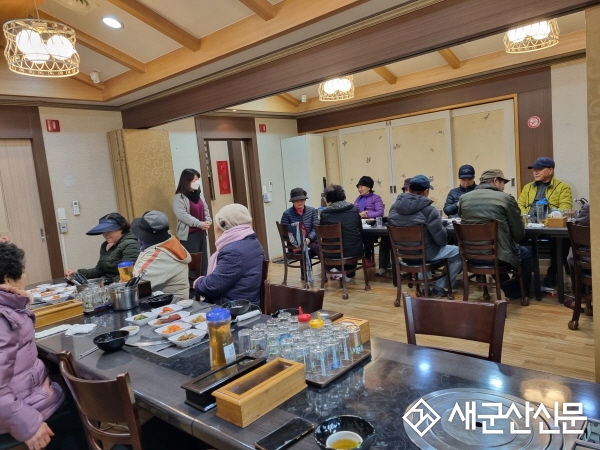 경암동, 노인일자리 참여자 간담회