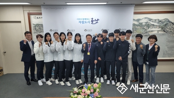 군산시청 직장운동경기부, 첫 대회 ‘우수 성적’