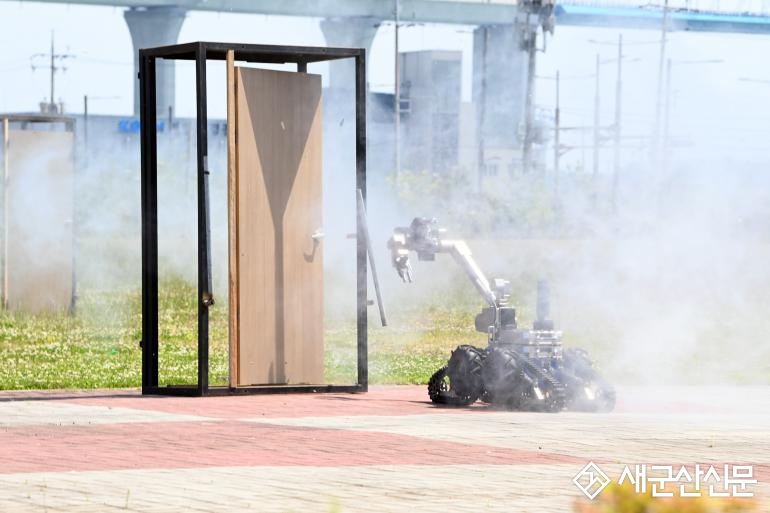 공군 제38전대, 군·경 합동 폭발물 처리 훈련 실시