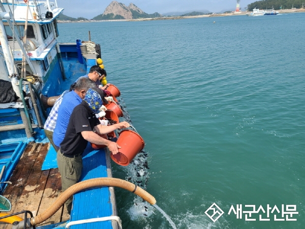 군산시, 수산자원 회복 사업 돌입