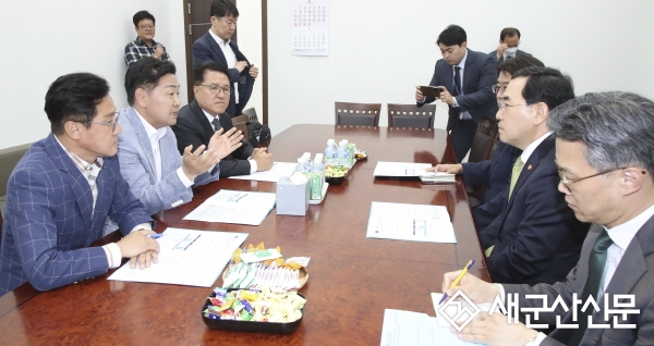 김관영 지사, ‘이차전지 특화단지’ 지정 피력