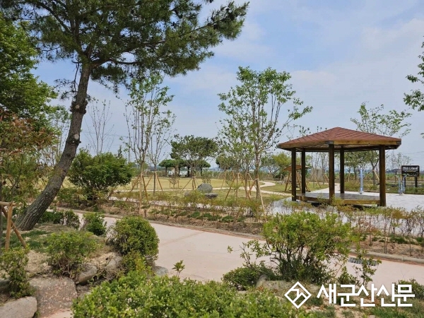 구세군 군산목양원 나눔숲 조성