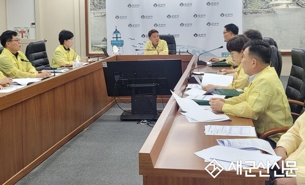 군산시, 집중호우 대비 예찰 활동 총력