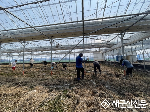 농업기술센터, 호우 피해지역 일손 돕기