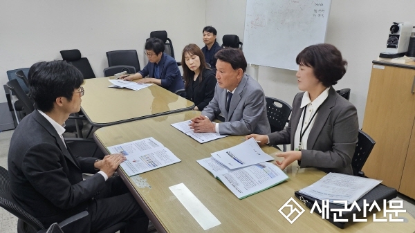 강임준 시장, 정부세종청사 방문