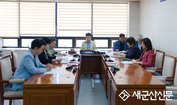 시의회, 후반기 의장단 선출