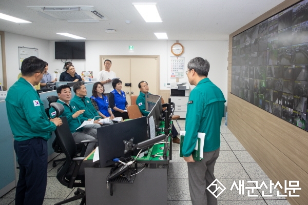 시의회 경제건설위원회, 방재시설 관제실 방문