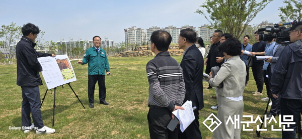 (톡톡군산) 수송동 ‘새들허브숲’, 도심 허파의 기능 기대