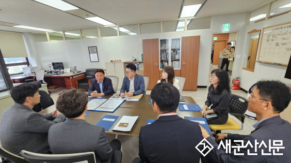 군산시, 탄소중립 도시숲 확충 위해 산림청 방문 국비 지원 건의