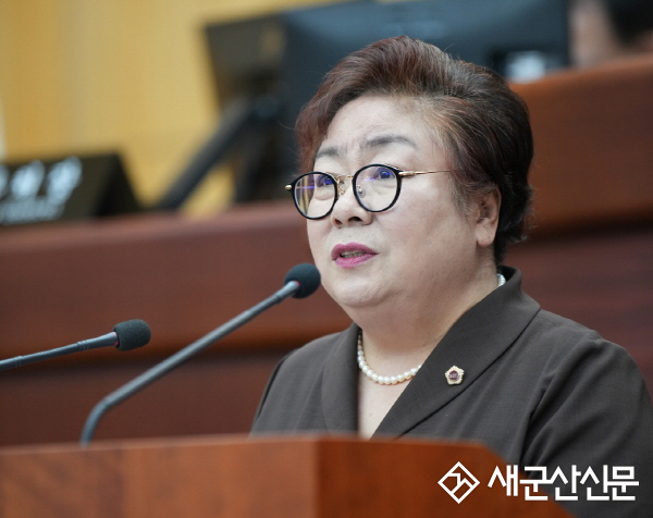 (톡톡 군산) 박정희 도의원, 복지와 일자리, 문화·체육 ‘송곳’질의