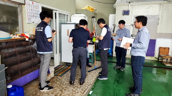 화학사고 대비·대응을 위한 소룡동 인근 주민 관계기관 합동 홍보 추진