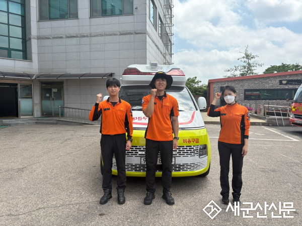 군산소방서, 노후 구급차 교체로 신속한 응급 대응력 강화