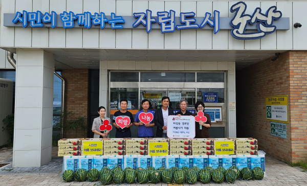 미성동을 사랑하는 모임, 관내 경로당에 ‘ 여름철 과일 나눔’ 행사 펼쳐