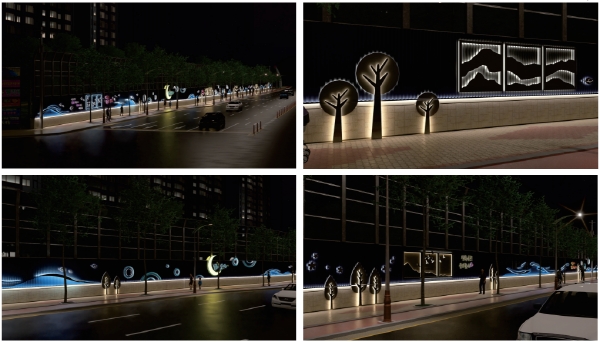 군산시, 대로변 노후 방음벽에 감성 디자인으로 새 단장