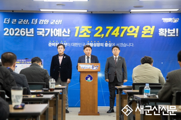 정부기조에 군산‘미래비전’통했다… 국가예산 1조 2,747억 확보