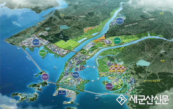 “바다서 열린 땅, 새만금에 활력 모인다” 2026년 새만금 국가예산 9,855억원 확보