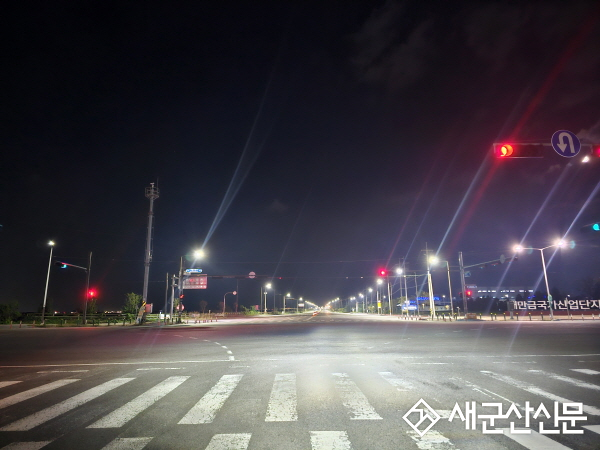 군산시, 가로등 LED 교체로 에너지절감 성공
