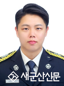 군산소방서, 비응119안전센터 소방교 김익헌, 교육 출장 중 도로 위 안전 확보