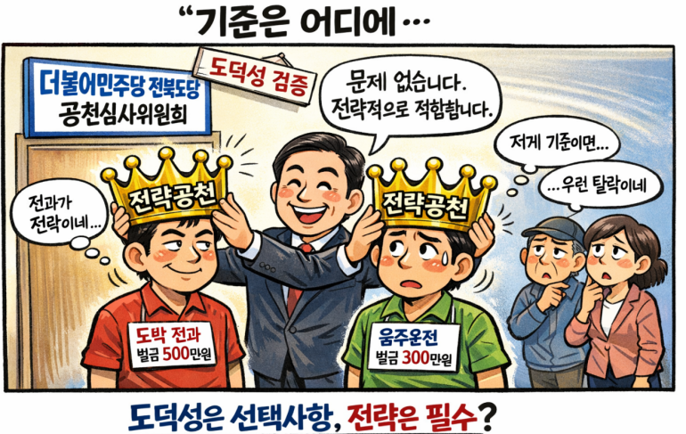 (뉴스 초점) 체육단체 출신 A씨, 도박 벌금 500만원에도 ‘전략 공천(?)